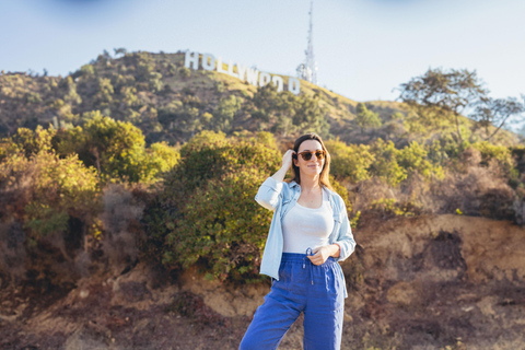 Privé fotoshoot bij het Hollywood Sign (Frans of Engels)