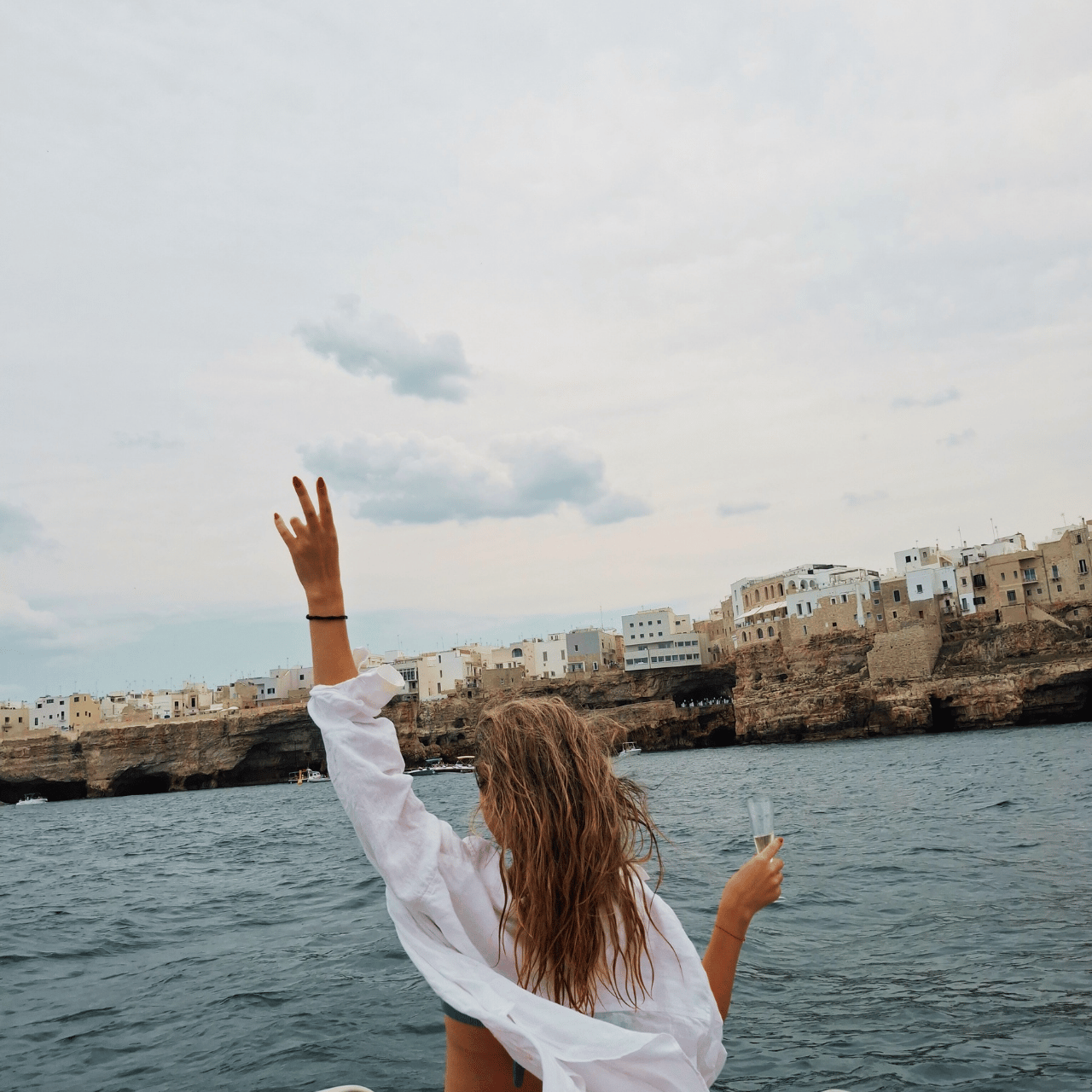 Von Monopoli: Bootstour zu den Grotten von Polignano a Mare