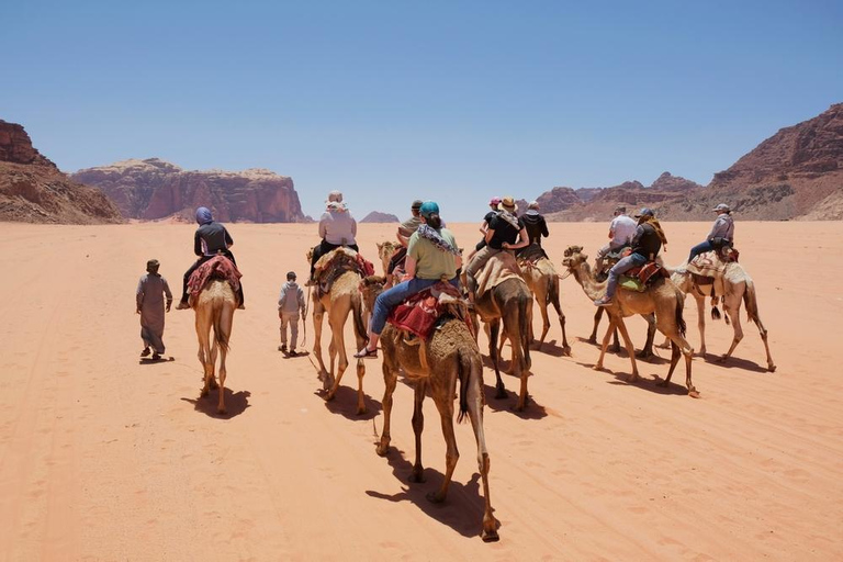 Golden Triangle: Petra, Wadi Rum & Aqaba 2-Day Adventure Golden Triangle: Petra, Wadi Rum & Aqaba Tour with Camp