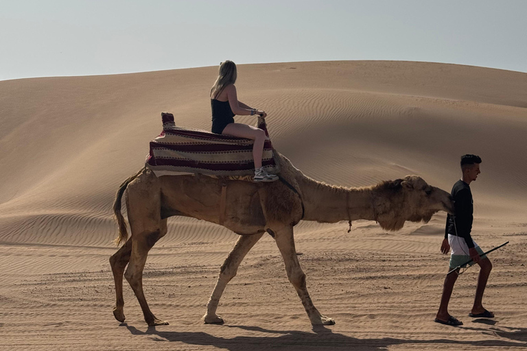 Agadir: Quad Bike and Camel Ride Desert & Beach Tour