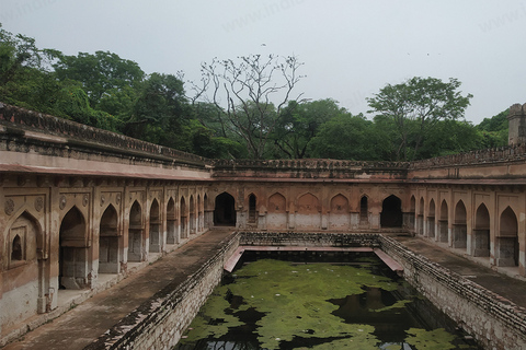 Spacer po parku archeologicznym Mehrauli