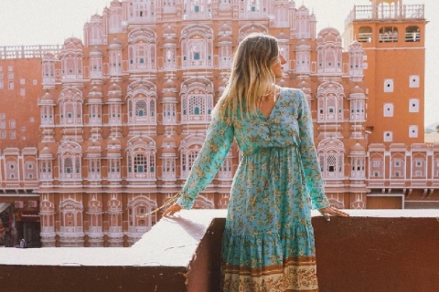 Ab Delhi: Private Jaipur (Pink City) Tour ab DelhiNur Fahrer, Transport & Reiseleiter