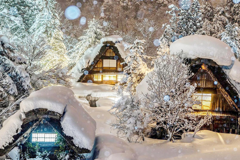 Nagoya : Shirakawa-go Magical Heritage & Takayama Day Tour Nagoya Limited: Shirakawa-go Light-Up and Takayama Day Tour