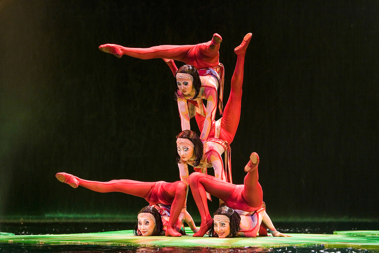 Las Vegas: "O" van Cirque du Soleil in BellagioCategorie C-stoelen