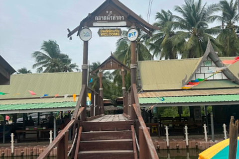 From Bangkok: Floating Market & Railway Market Day Trip