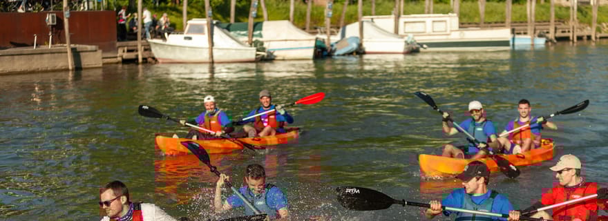 Casale sul Sile : excursion en kayak et à vélo sur la rivière Sile