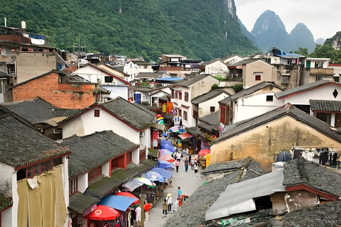 Guilin-Nanning: 8 giorni di fiume Li, terrazze di riso e cascate di Detian