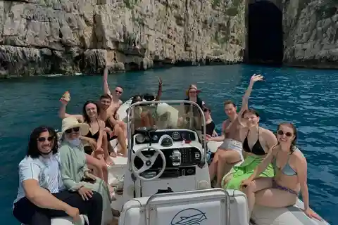 From Durrës: Sazan Island and Haxhi Ali Cave Boat Tour