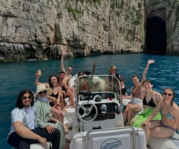 From Durrës: Sazan Island and Haxhi Ali Cave Boat Tour