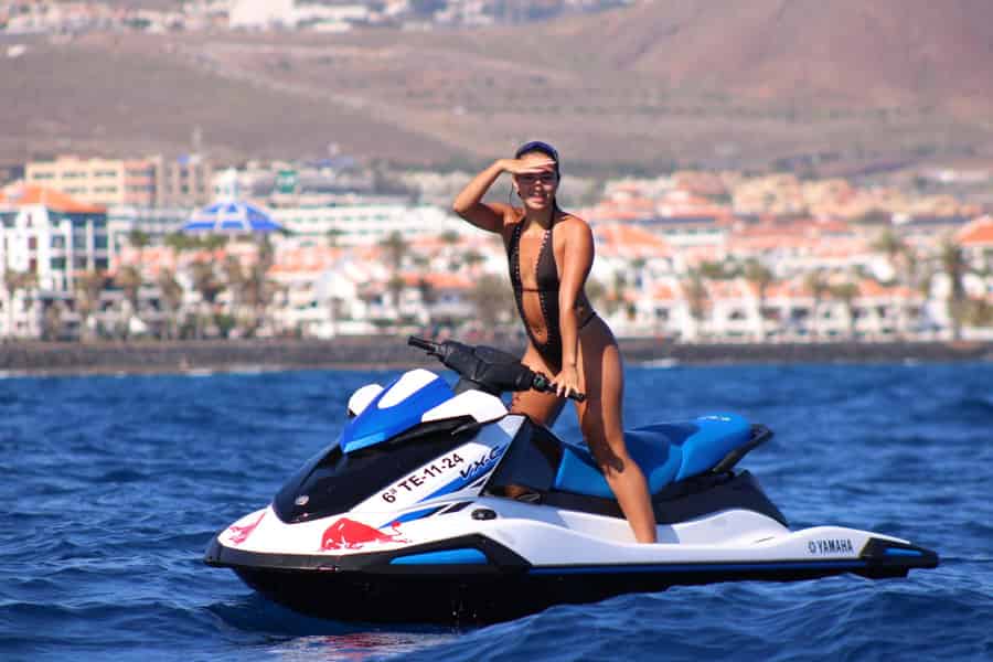 Teneriffa: Geführte Jetski-Tour mit optionalem Fotoservice. Foto: GetYourGuide