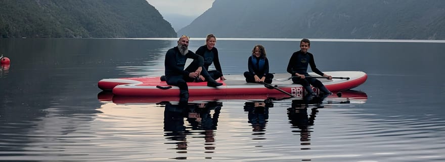 Paddle à Frafjord et randonnée à la cascade de Månafossen