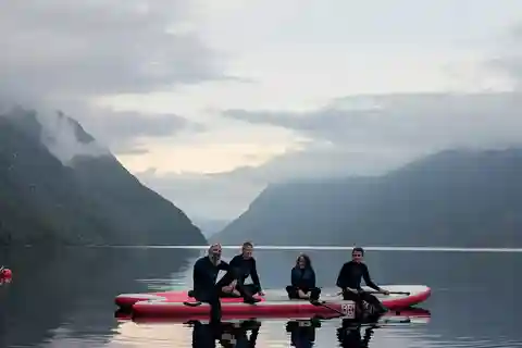 Frafjord Paddling and Månafossen Waterfall Hike Stavanger