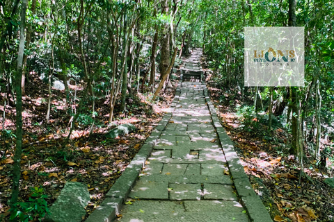 Trincomalee: Ritigala Forest monastery & lake boat day tour Ritigala hidden Forest & relaxing boat tour by budget car