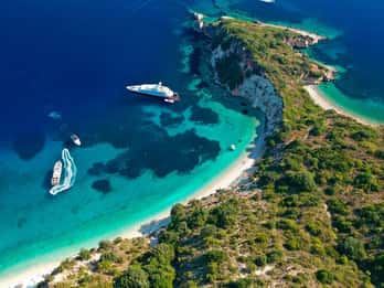 Sami: Ithaca Island Boat Cruise with Swim Stops and Snacks