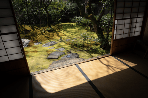 Kyoto: Meditazione Zen in un tempio privato con un monaco