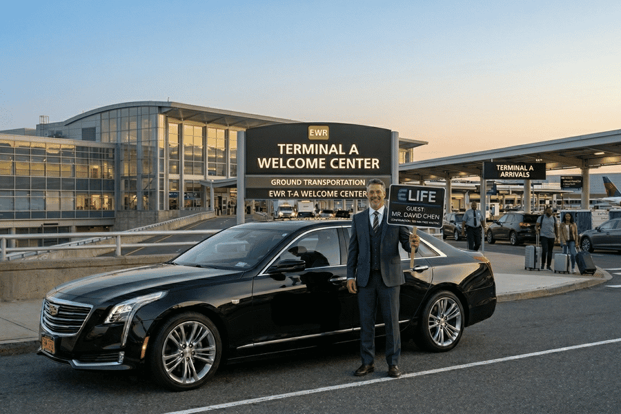 NYC: Privater Transfer vom Flughafen EWR, 105 Minuten KOSTENLOSE Wartezeit inbegriffen. Foto: GetYourGuide