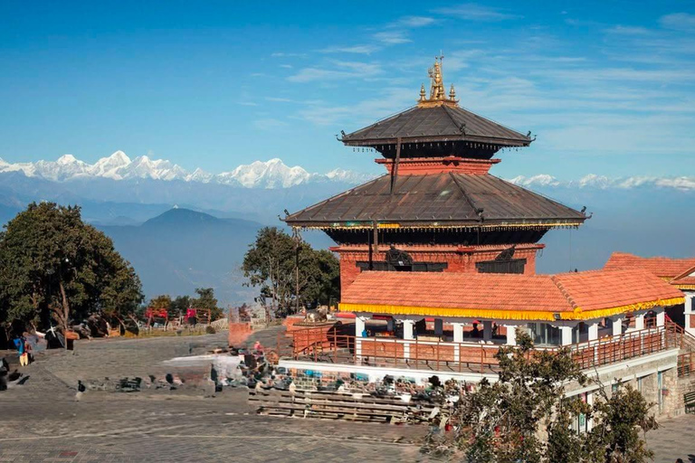 Kathmandu: Chandragiri Cable Car & Monkey Temple Tour