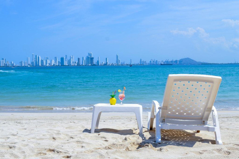 Cartagena: Paradise PUNTARENA ISLAND with Hotel pickup Cartagena: Paradise PUNTARENA ISLAND + transportation