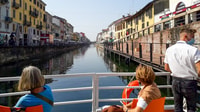 Milan, Navigli District Canal Boat Tour with Aperitivo - Housity
