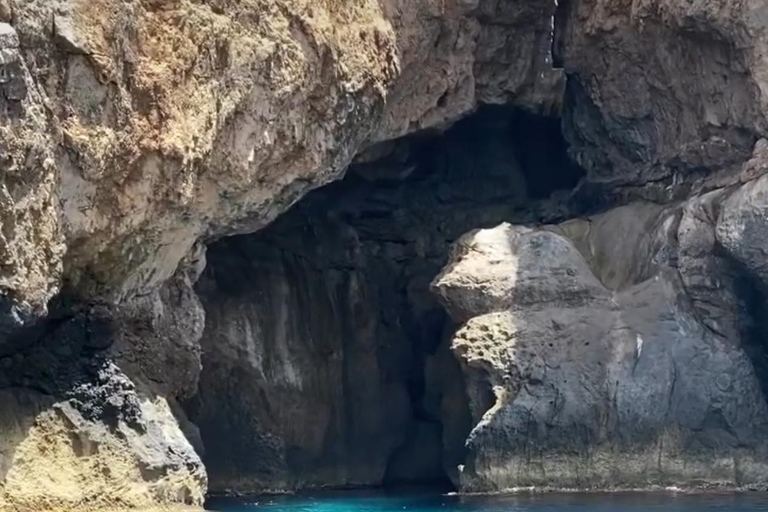 Marettimo: Island Speedboat Tour with Cave Visits & Swimming