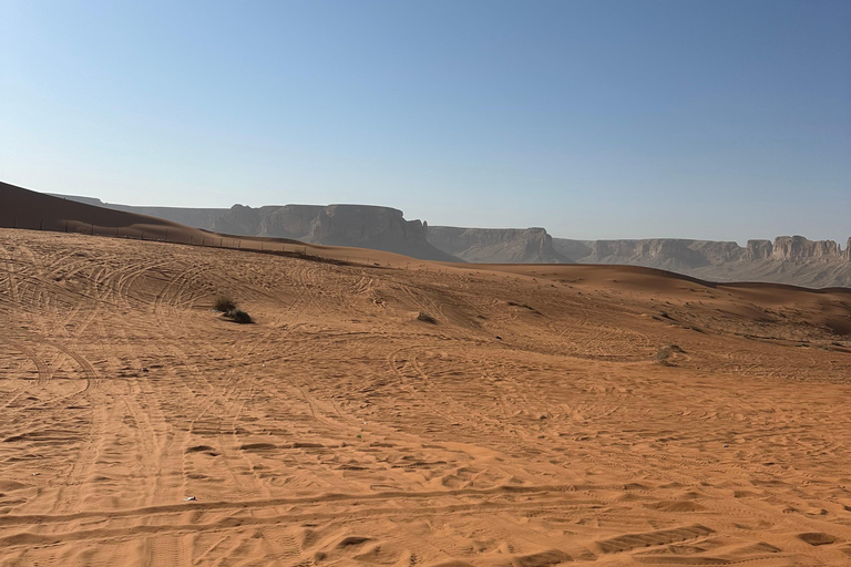 Riyadh:Red Sand Dunes camel ride&Quad&Sandboarding Adventure Private Tour with pick up and drop off from your location