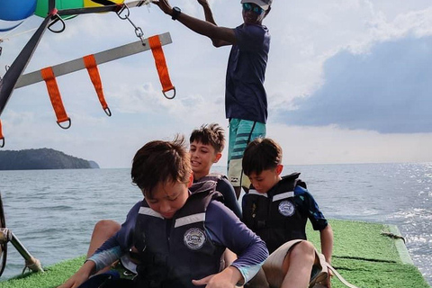 Langkawi: Parasailing Experience over Pantai Cenang Beach