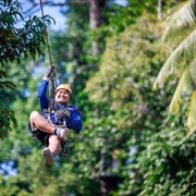 Koh Samui: Samui Zipline Adventure with Transfer Service Koh Samui: Samui Zipline Adventure with Transfer Service
