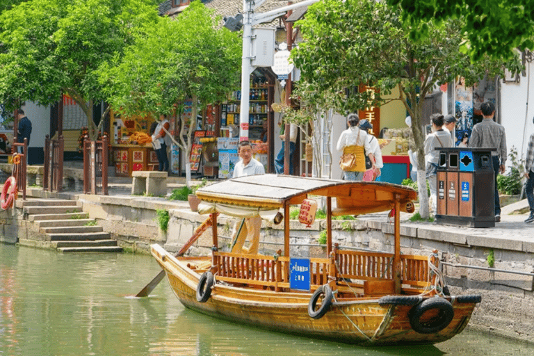 Zhujiajiao Ancient Water Town and Guangfulin Museum Day Trip