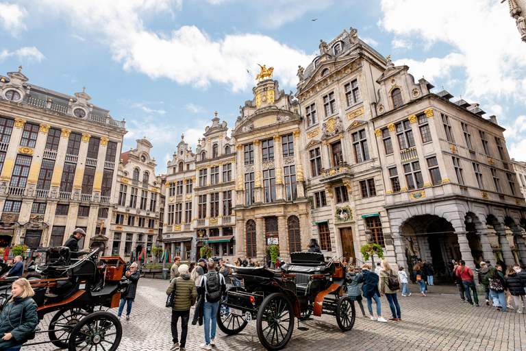 From Brussels: Brussels Contrasts Tour + Excursion to Leuven From Brussels: Brussels Contrast Tour + Excursion to Leuven SPANISH