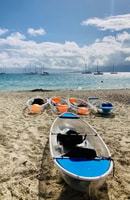 visita de l'ilet gosier en kayak transparente - Hizvo
