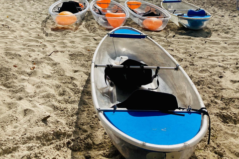 ILET GOSIER: visita o ilet du gosier num caiaque transparente