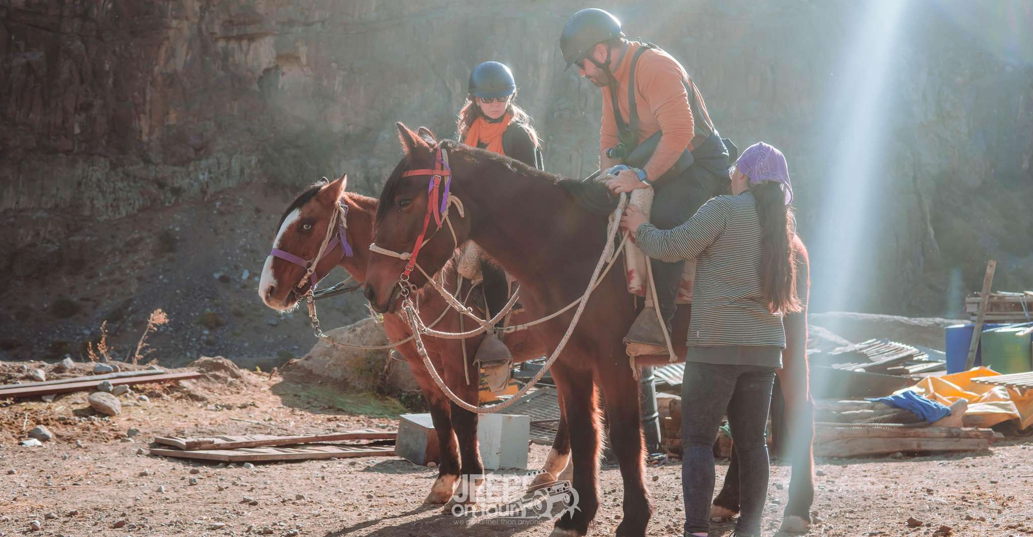 Santiago, Transfert au refuge d ́activité de Cajón del Maipo - Hizvo