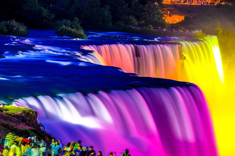 Depuis Toronto : Visite des chutes du Niagara avec la Tour d&#039;Illumination