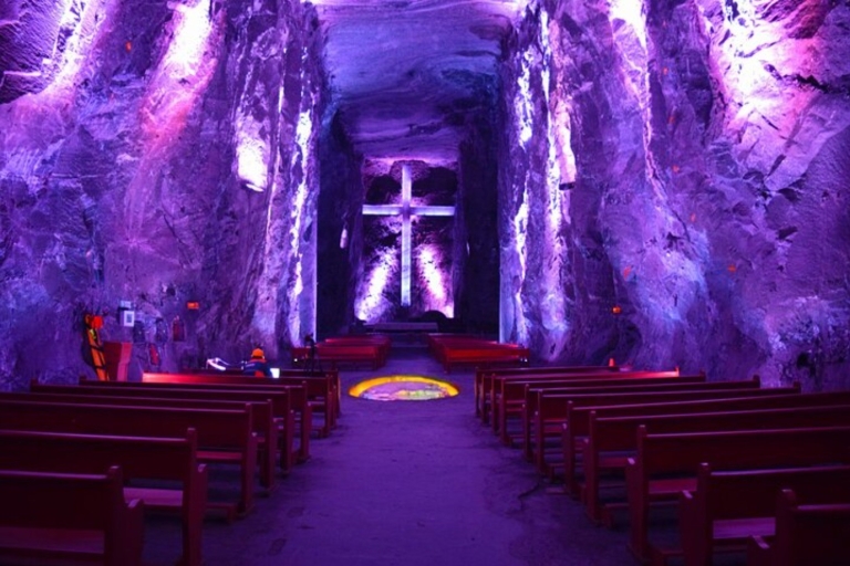 Private Tour Salt Cathedral Zipaquira with tiket & Lunch Salt Cathedral with Audio Guide without Lunch