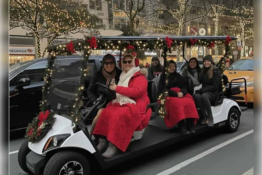 NYC: Geschichte & Sehenswürdigkeiten von New York – geführte Stadtrundfahrt im gemütlichen Wagen. Foto: GetYourGuide NYC: Geschichte & Sehenswürdigkeiten von New York – geführte Stadtrundfahrt im gemütlichen Wagen. Foto: GetYourGuide