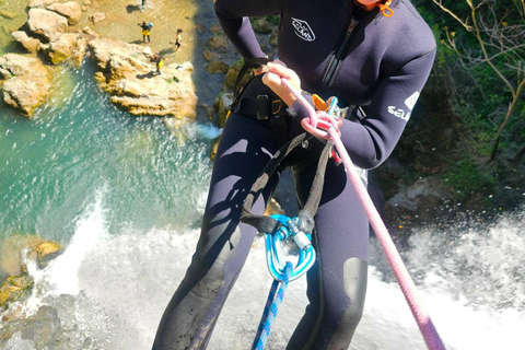 Anna: canyoning a Gorgo de la escalera