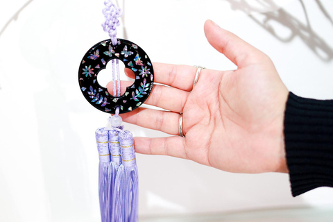 Seoul: Mother-of-Pearl Jewelry Workshop in Myeong-dong Option B: Wearable Memory (Hanbok Accessory)