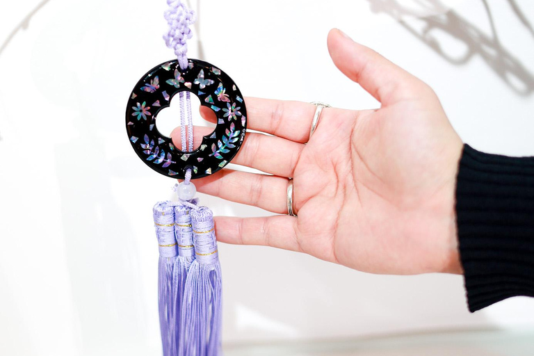 Seoul: Mother-of-Pearl Jewelry Workshop in Myeong-dong Option B: Wearable Memory (Hanbok Accessory)