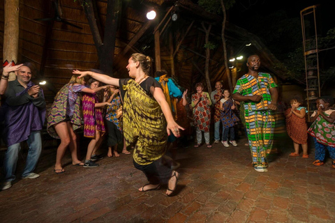 Victoria Falls: Boma Dinner & Drum Show with Transfers