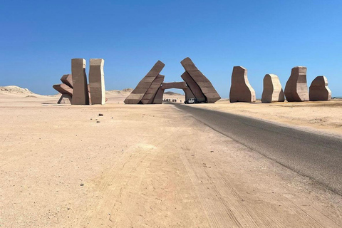 Sharm: Ras Mohammed Tour de medio día en autobús y la puerta de Alá