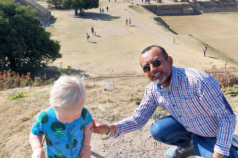 Monte Alban. Bike Tour. Archaeology, Alebrijes, and History.