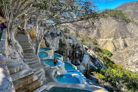 From CDMX: small group tour to the Tolantongo Caves.