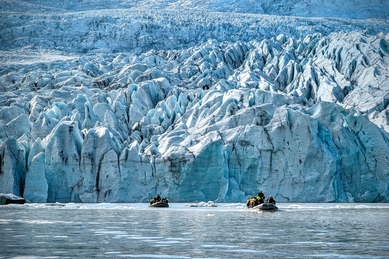 Iceberg Boat Tour, Glacier Hike Adventure and 4X4 transfer