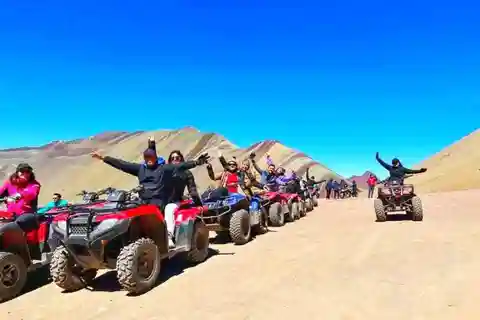 De Cusco: Dia inteiro na Montanha do Arco-Íris em um quadriciclo