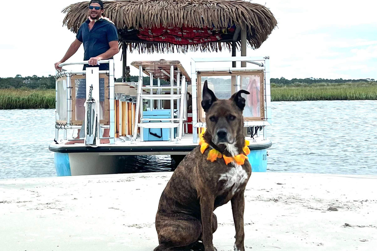 Folly Beach: Tiki Boat Cruise with BYOB Option