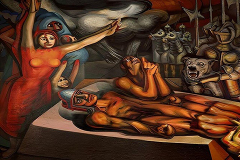 Mexico : Visite à pied du centre historique avec peintures murales