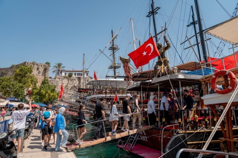 Antalya Oldtown City Tour z kolejką linową i wycieczką łodzią