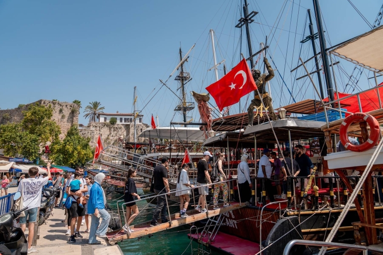 Visite de la vieille ville d'Antalya avec téléphérique et promenade en bateau