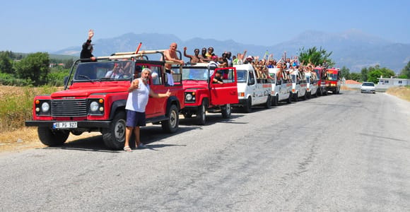 Fethiye Jeep Safari To Tlos, Yaka, Saklıkent, Rafting &Lunch
