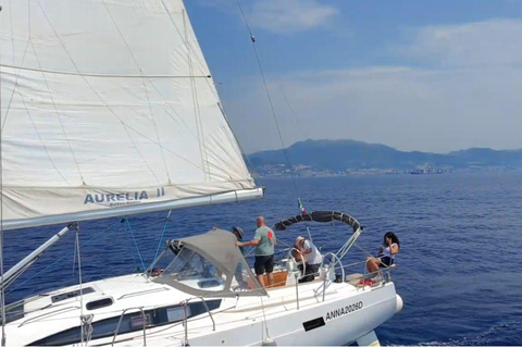 Genoa: Premium Private Sailing Day with Lunch and Swim